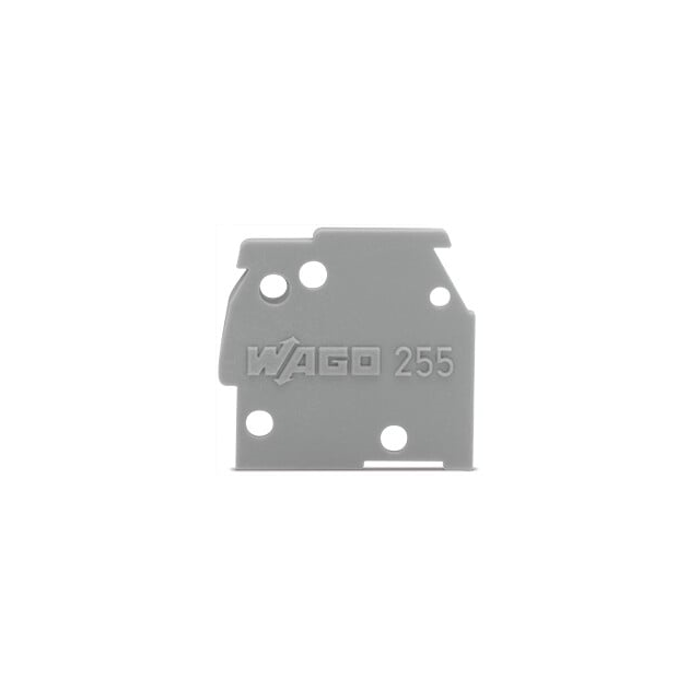 END PLATE; SNAP-FIT TYPE; 1 MM T【255-100】