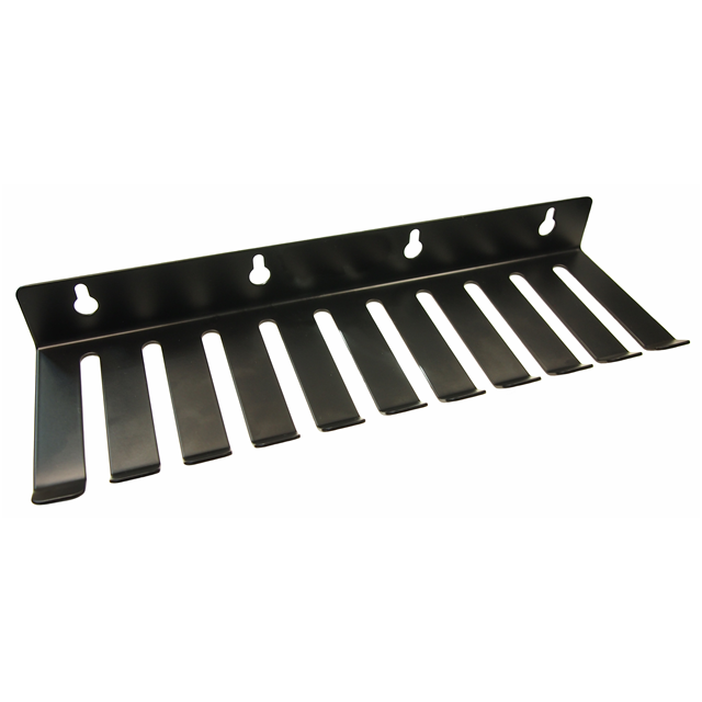 【CP37010】CABLE RACK 10 SLOT BLACK