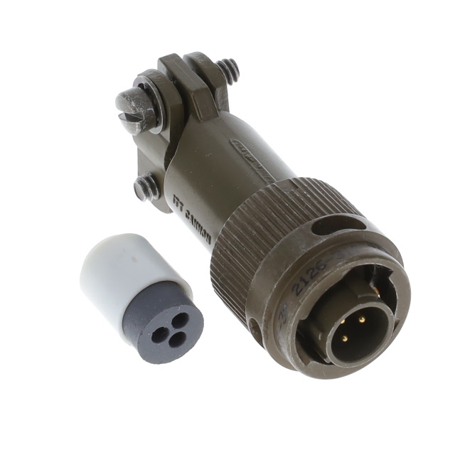 【MS3116F8-3P】CONN PLUG 3POS STRAIGHT W/PINS
