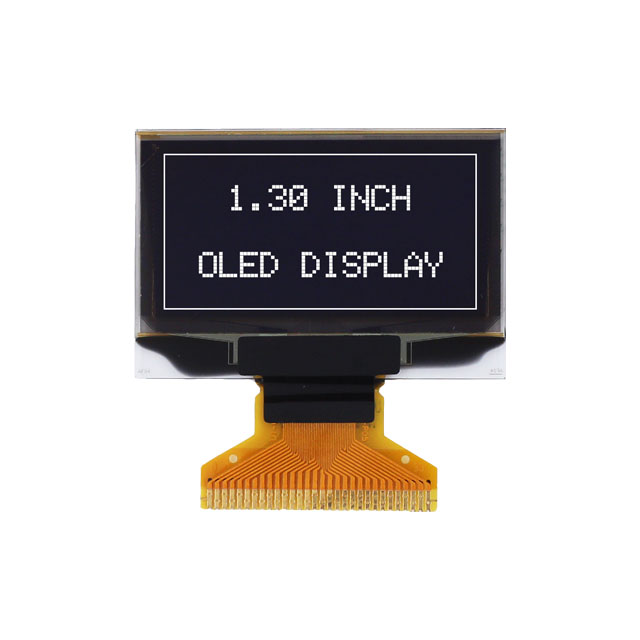【DLC0130ANOG-W】GRAPHIC DISPLAY OLED WHITE 1.3"