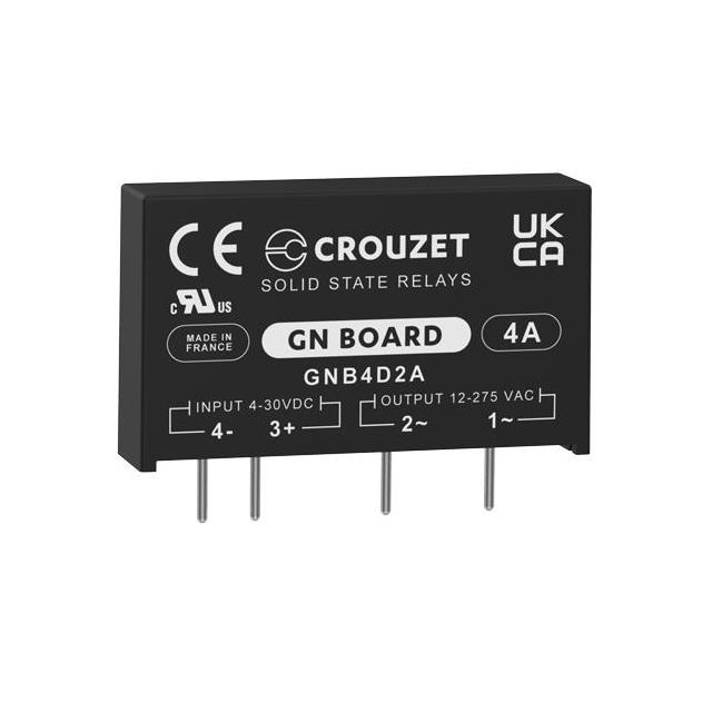 SSR RELAY SPST-NO 4A 12-460V【GNB4D2A】