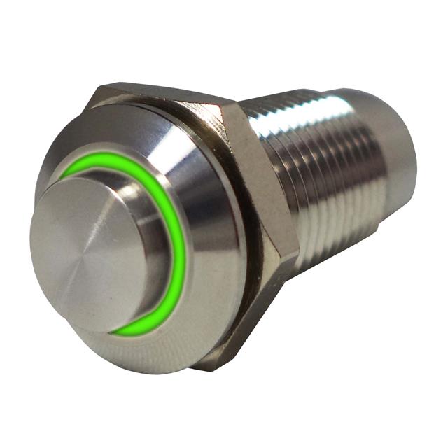 【SW-PB7-07LB42CRRG12V】ANTI-VANDAL PUSHBUTTON SWITCH, 1