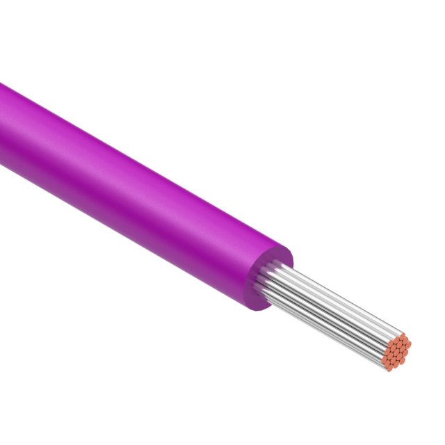 HOOK-UP STRND 12AWG PURPLE【30-02518】