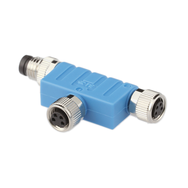 【T4082102004-000】CONN T-ADPT 4P-4P F-F/M INLINE