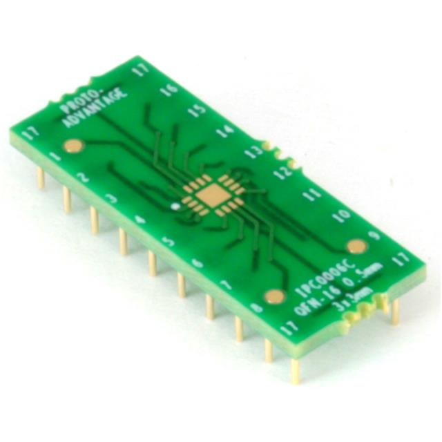 QFN-16 TO DIP-20 SMT ADAPTER (0.【IPC0006C】