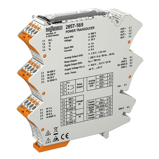 【2857-569】SINGLE-PHASE POWER SIGNAL CONDIT