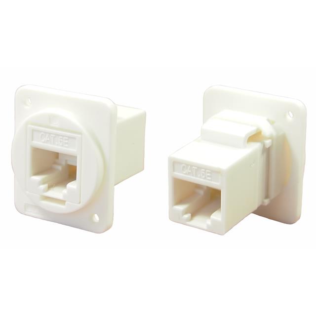 FT CAT5E RJ45 PLAIN HOLE WHITE【CP30220XW】