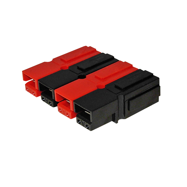 【ASMPP30-1X4-RKRK】CONN HSG 4POS BLK/RED