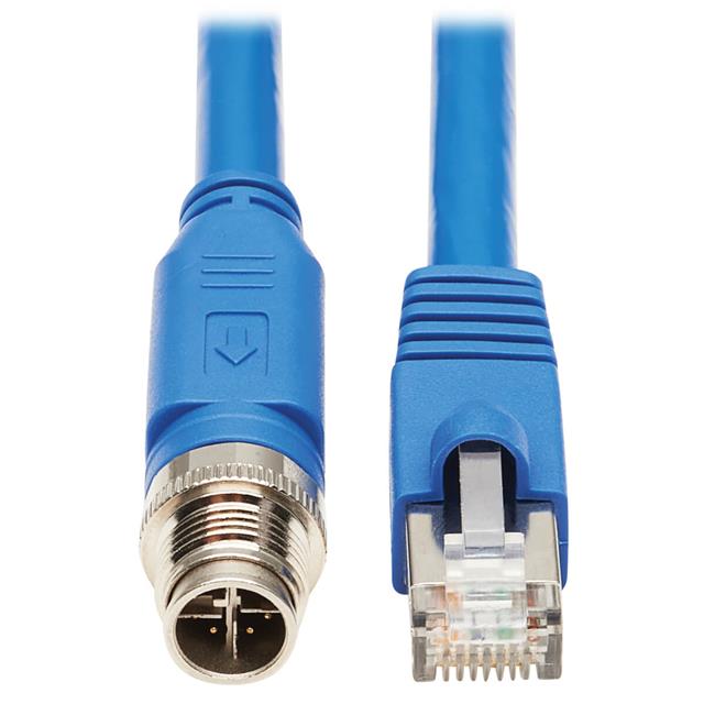 【NM12-6A2-01M-BL】CBL ASSY CIRC 8P M TO RJ45 3.28'[バルク]