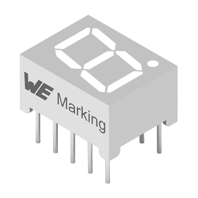 【157119S12801】WL-T7DS 7 SEGMENTS DISPLAY THT S