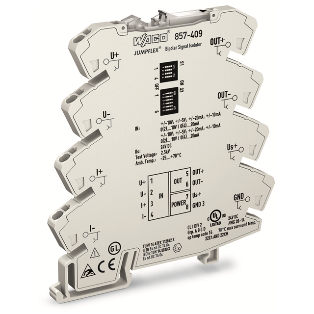 【857-409】ISOLATION AMPLIFIER; BIPOLAR CUR