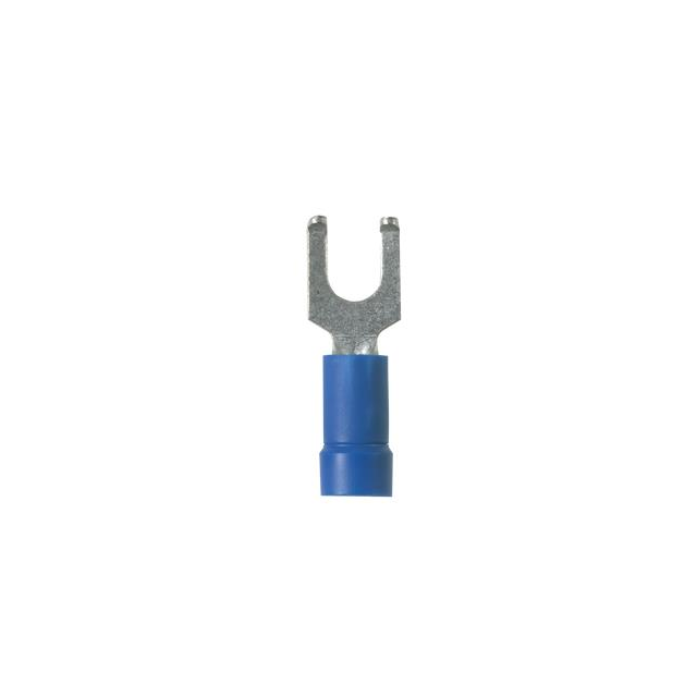 【PV14-10FFB-3K】CONN SPADE TERM 14-16AWG #10 BLU