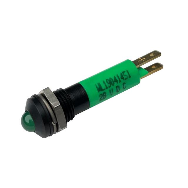 【WL-19041451】LED PNL IND GREEN QUICK CON