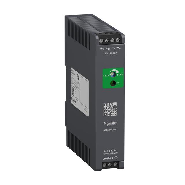 AC/DC DIN RAIL SUPPLY 12V 75W【ABLS1A12062】