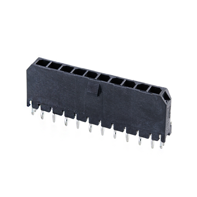 CONN HEADER VERT 10POS 3MM【0436501020】
