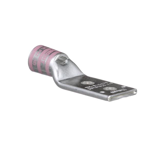 CONN TERM RECT LUG 1/0 AWG #1/4【LCDX1/0-14B-X】