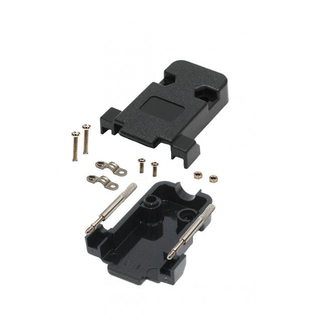 【MHCCOV-9-SCL-BK】9 WAY D-SUB HOOD PLASTIC TOP ENT