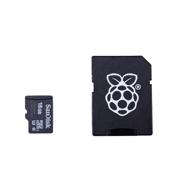 16GB SD CARD NOOBS SOFTWARE【SC0252L】