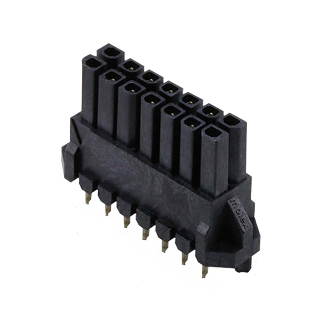 CONN RCPT 14POS 0.118 GOLD PCB【0447691403】