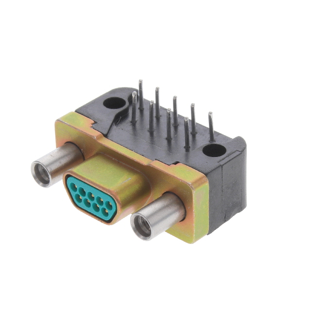 【DCCM9PCBRP】CONN MICRO-D PLUG 9POS R/A SLDR