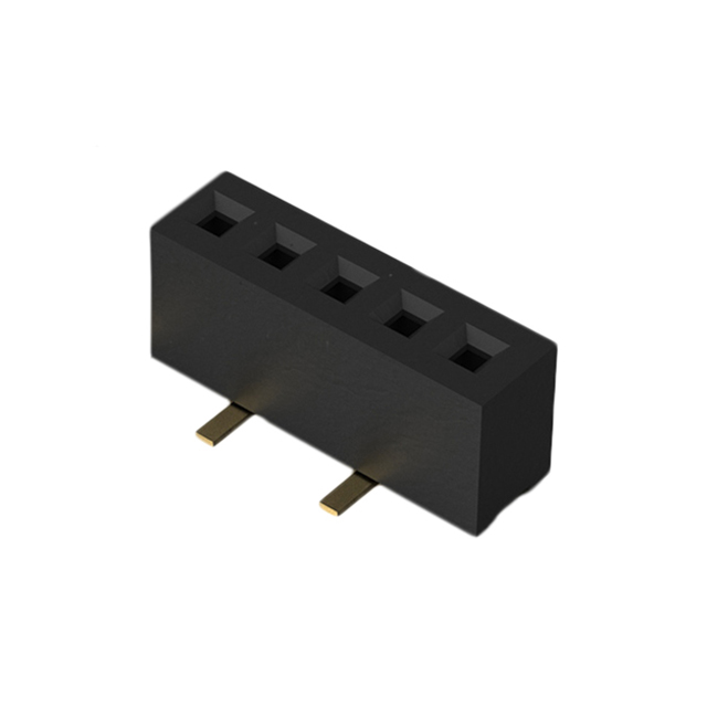 5POS 1.0MM PITCH SOCKET, SIL, SM【BC070-05-A-1-L-C】