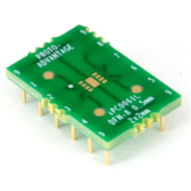 【IPC0061C】DFN-8 TO DIP-12 SMT ADAPTER (0.5