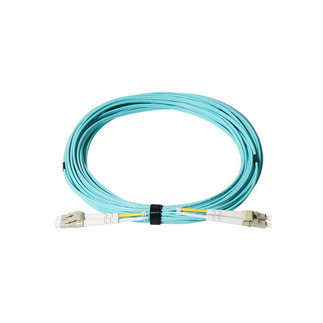 LC-LC OM3 Dplex Fiber Jumper 10M【ADT-PC-2LC-OM3DX-RAQ-10M】