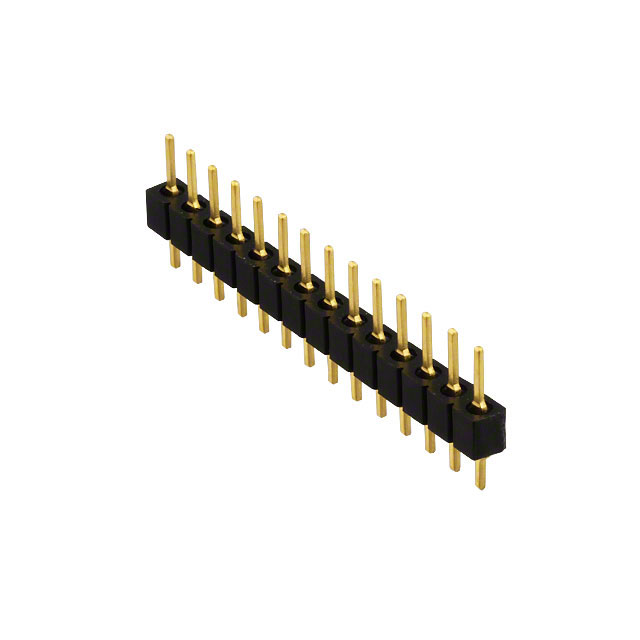 【14-0600-21】CONN HDR DIP POST 14POS GOLD