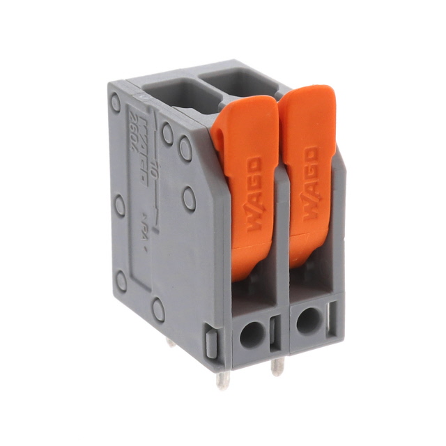 【2604-3102】PCB TERMINAL BLOCK; LEVER; 4 MM;