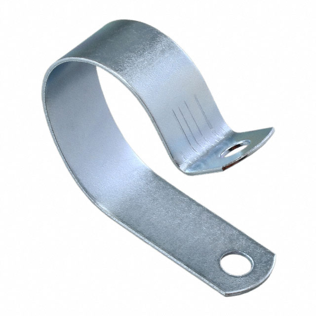 【P1023-2】CBL CLAMP P-TYPE SILVER FASTENER
