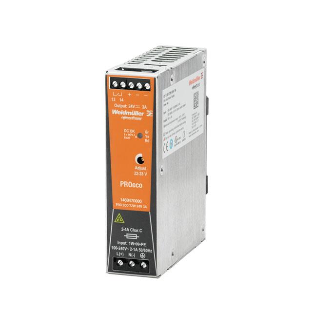 AC/DC DIN RAIL SUPPLY 12V 72W【1469570000】