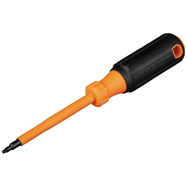 #1 SQUARE TIP, 4" SHANK INSULATE【6884INS】