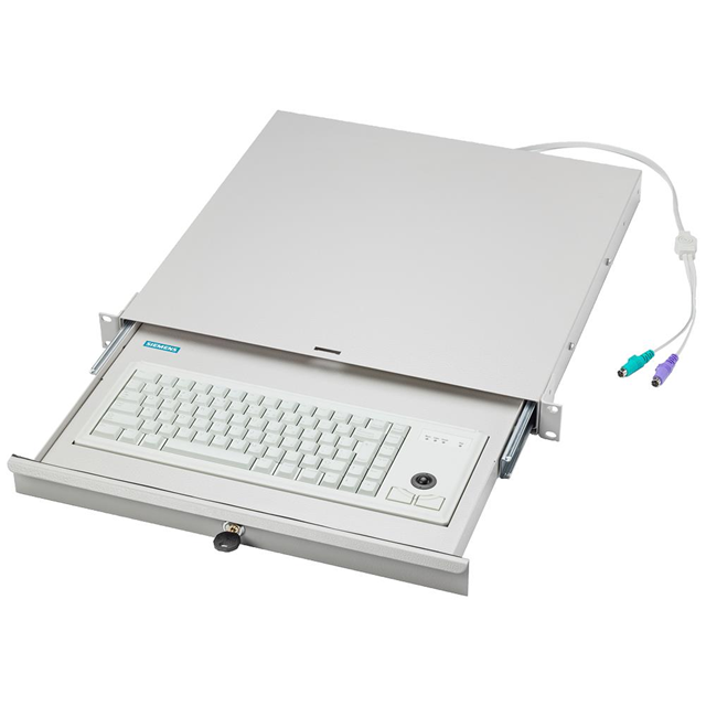 KEYBOARD 19" WITHDR, W/TRACKBALL【6GF67103BK】