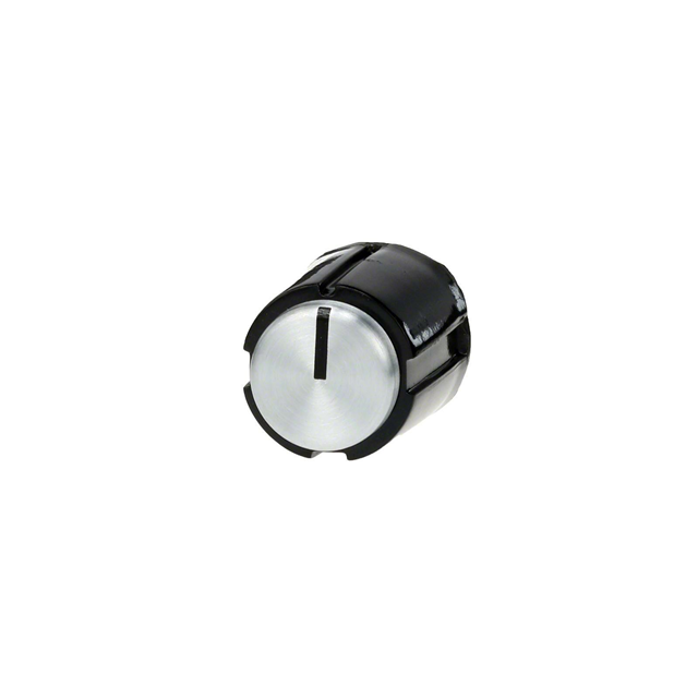 KNOB SMOOTH 0.250" PHENOLIC【1200-W】