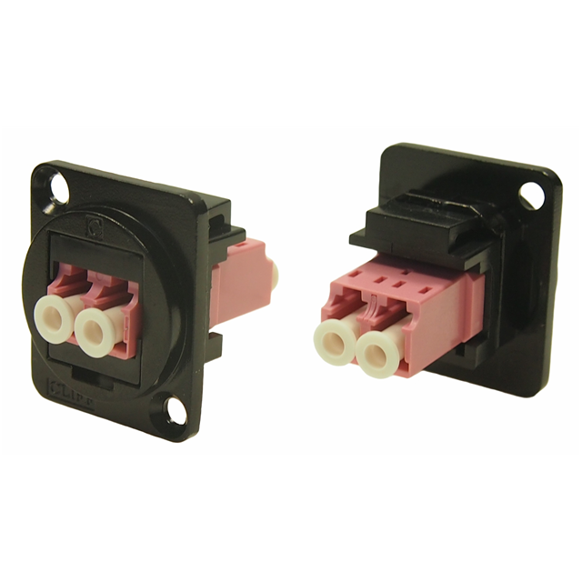 FT BLK METAL LC OM4 DUPLEX CSK【CP30247MB】