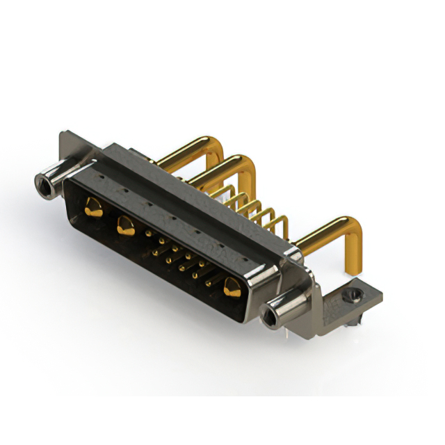 CONN D-SUB PLUG 13POS R/A SOLDER【629-13W3250-2N5】