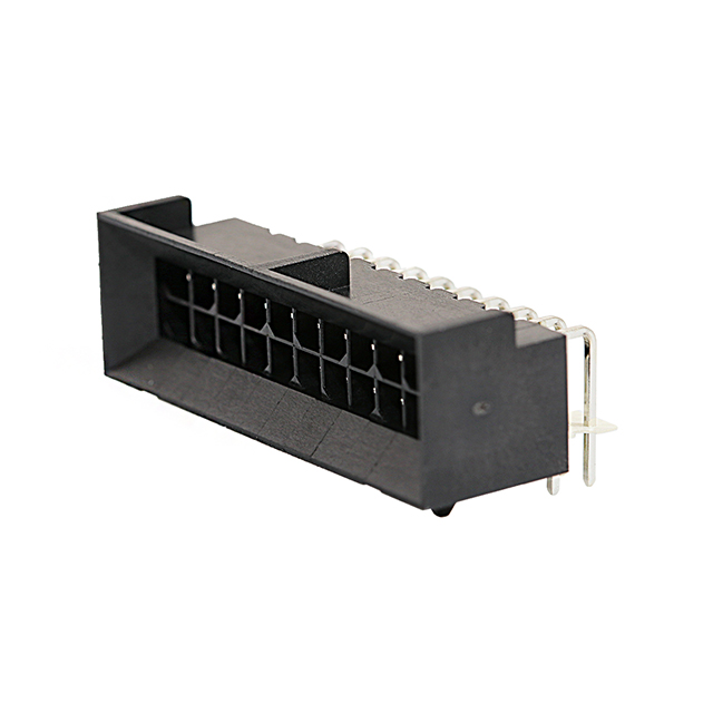 CONN HEADER R/A 20POS 3MM【0444282002】