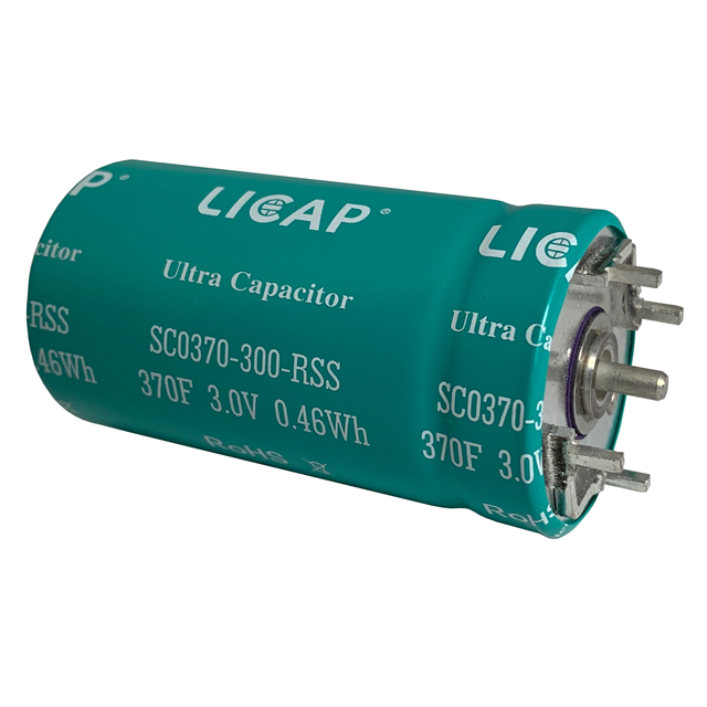 CAPACITOR 370F 0%/20% 3V TH【UC0370-300-RSS】