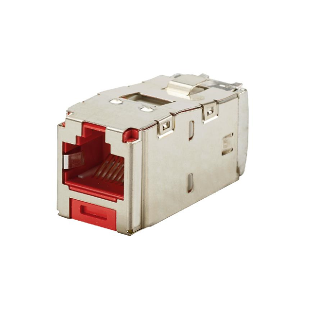 【CJS6X88TGRDY】MINI-COM MODULE, CAT 6A, SHIELDE