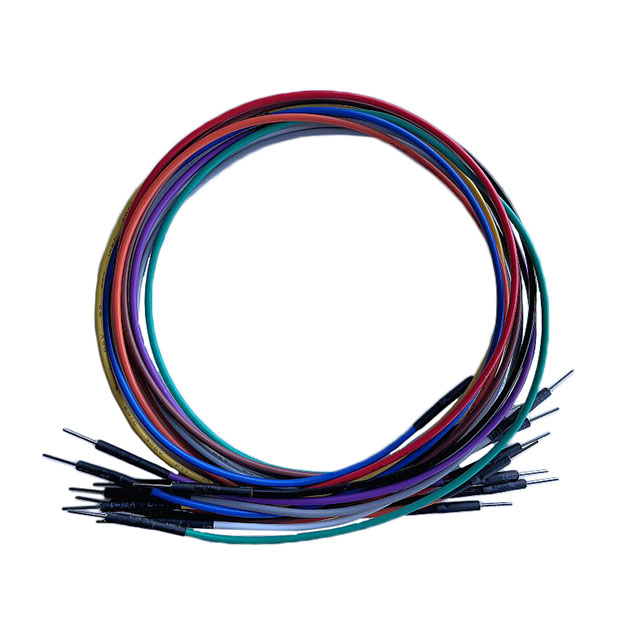 【TW-MM-5C】10-PACK MULTI-COLOR JUMPER WIRES