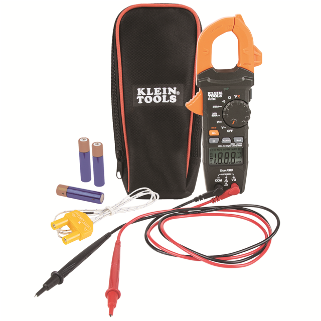 【CL220】DIGITAL CLAMP METER WITH TEMP