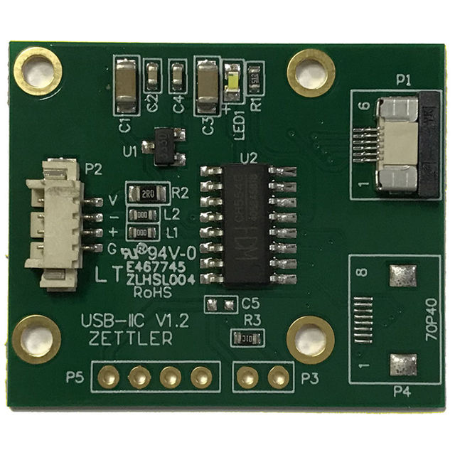 【ZEDP1010L19】LCD DRIVER BOARD USB 10.1" PCAP