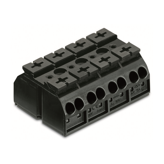 【862-504】4-CONDUCTOR CHASSIS-MOUNT TERMIN