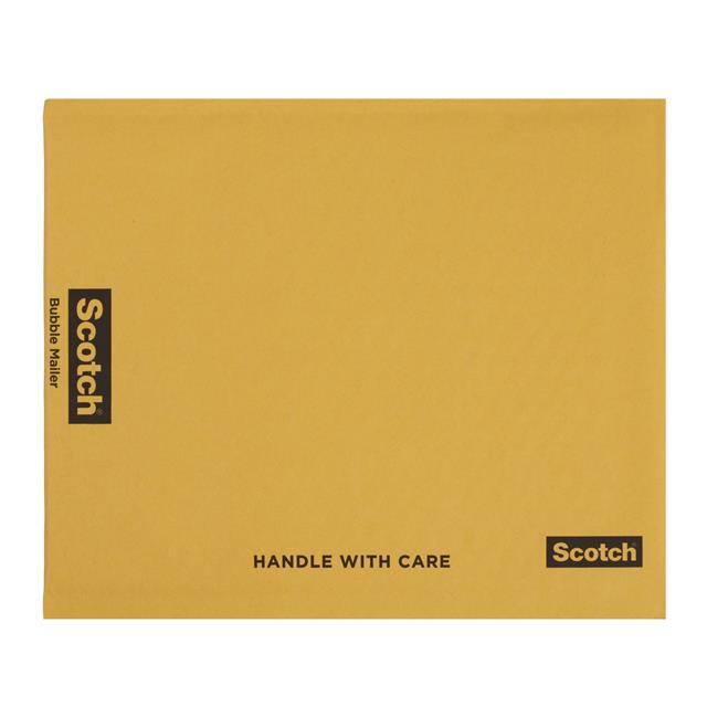 【7914-6 8.5"X11"】SCOTCH KRAFT BUBBLE MAILER 6-PAC