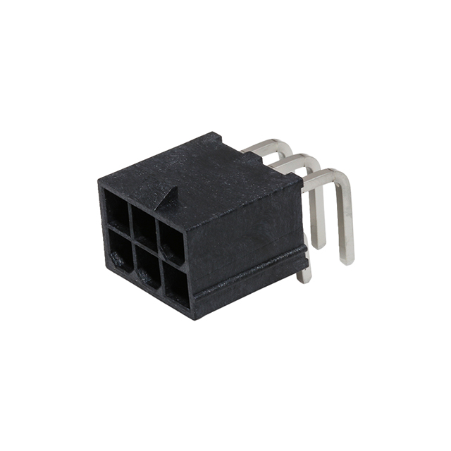 CONN HEADER R/A 6POS 4.2MM【0469911006】