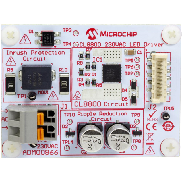 【ADM00866】CL8800 230VAC LED DRIVER DEV. BO