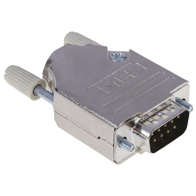 【MHDTZK9-DB9P-K】9 WAY D-SUB HOOD DIE CAST TOP EN