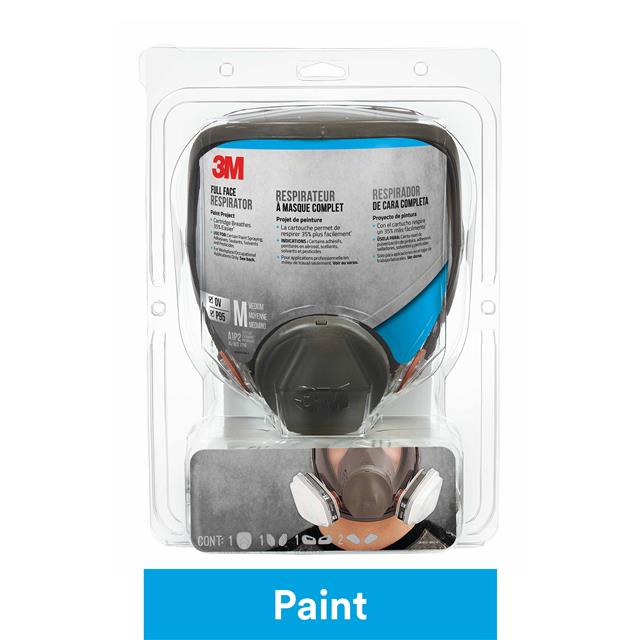 3M FULL FACE PAINT PROJECT RESPI【68P71P1-DC】