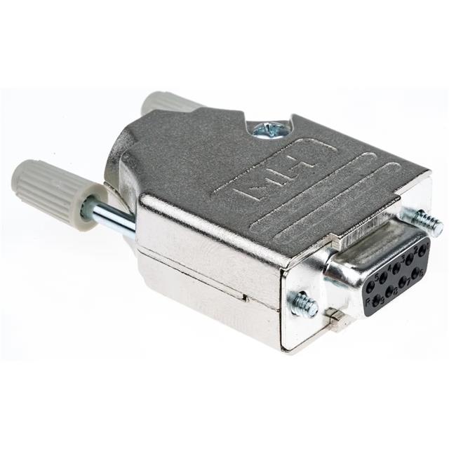 【MHDTZK9-DB9S-K】9 WAY D-SUB HOOD DIE CAST TOP EN