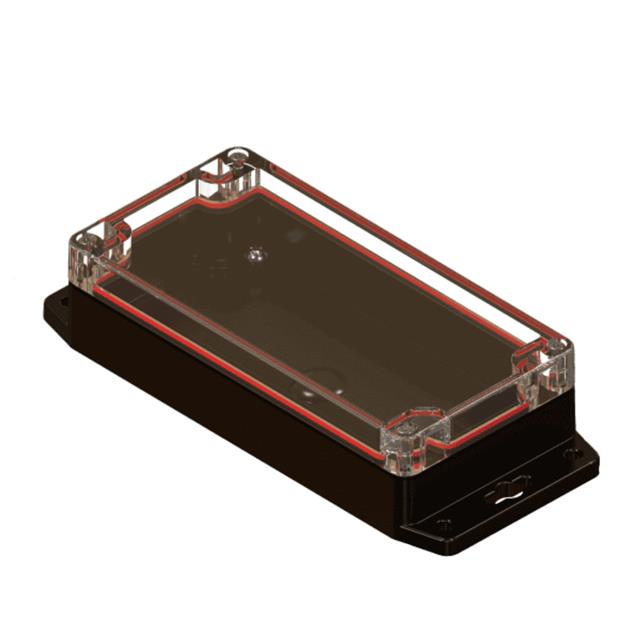 【RBF63P06C10B】PLASTIC BOX ENCLOSURE WITH FLANG